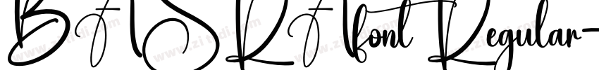 BASRAfont Regular字体转换